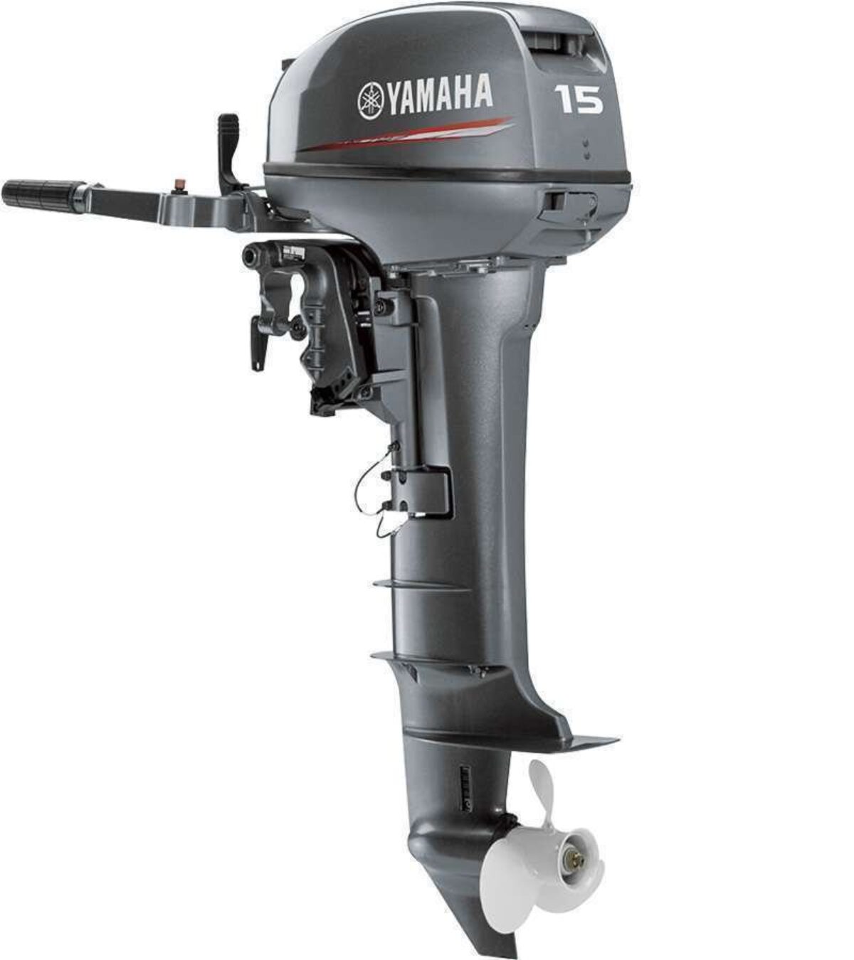 2002 Yamaha 15HP 4 Stroke 20" Carbureted 2 Cylinder Outboard Motor